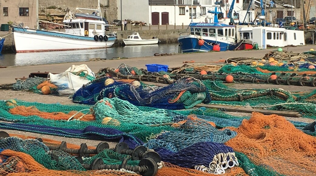 Burghead Harbour Morayshire Scotland
