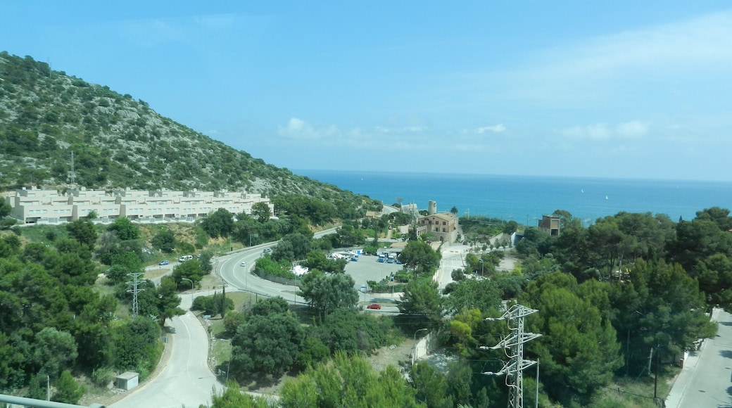 случайный пейзаж по дороге в Барселону