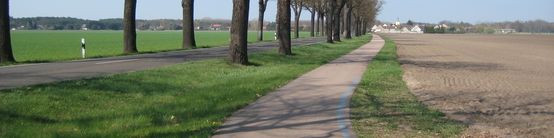 FlĂ€ming Skate Strecke S4 bei StĂŒlpe