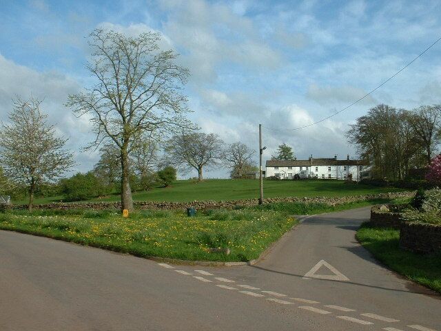 Great Musgrave, Cumbria. Photo taken looking SE over the tiny village green