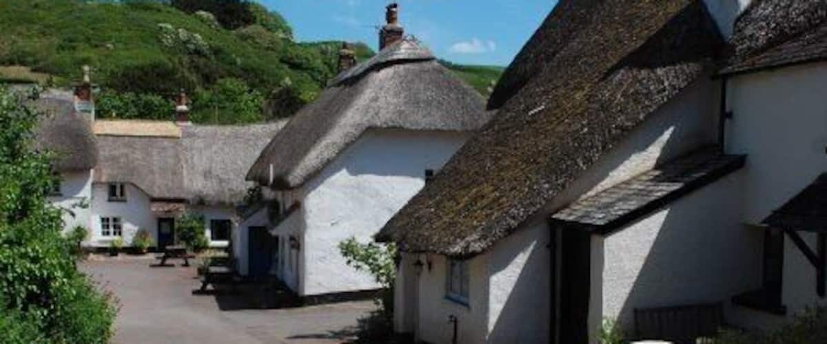 Old fisherman cottages, Inner Hope Cove.