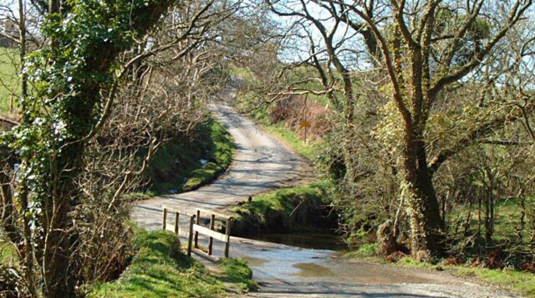 Kerrodhoo - Isle of Man. This is the ford on the narrow lane from St John's to 'Snuff the Wind'.