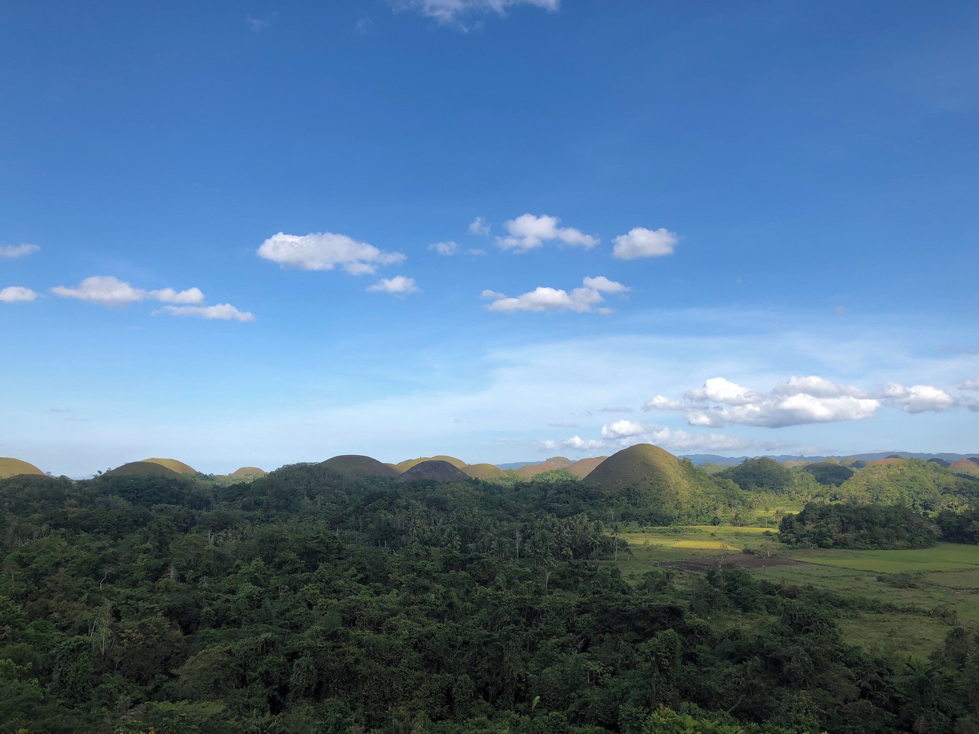 Chocolate Hills in Bohol #nature