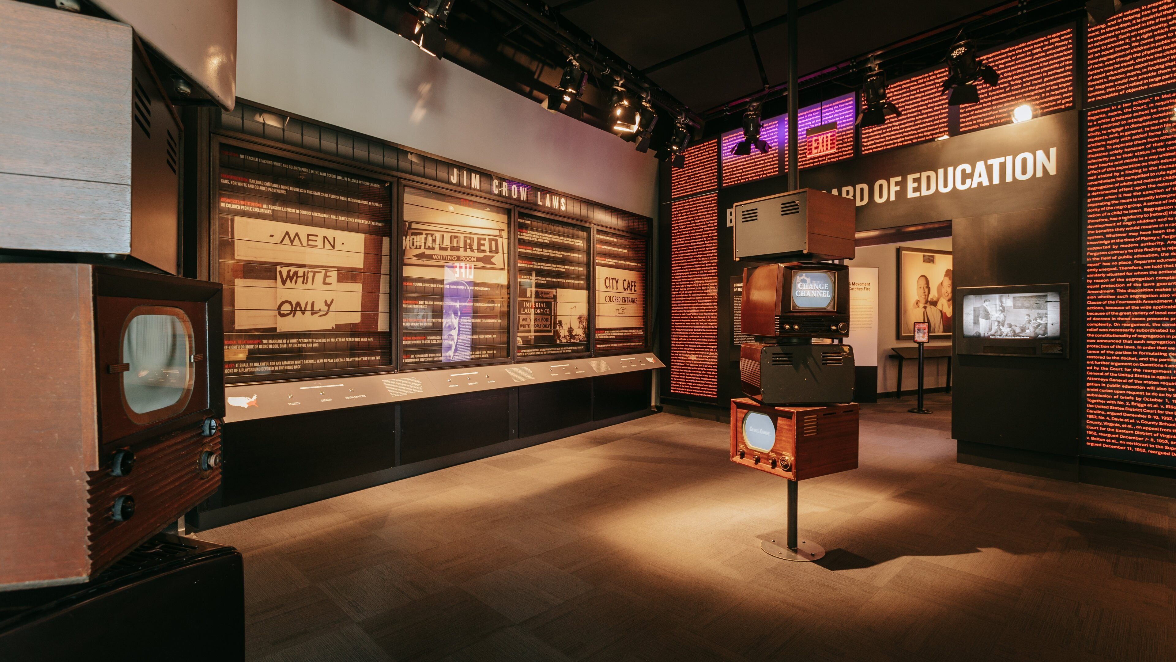 Center for Civil and Human Rights featuring interior views