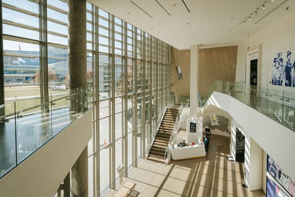 Center for Civil and Human Rights showing interior views