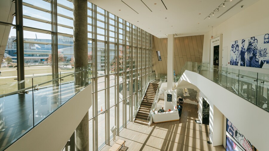 Center for Civil and Human Rights showing interior views