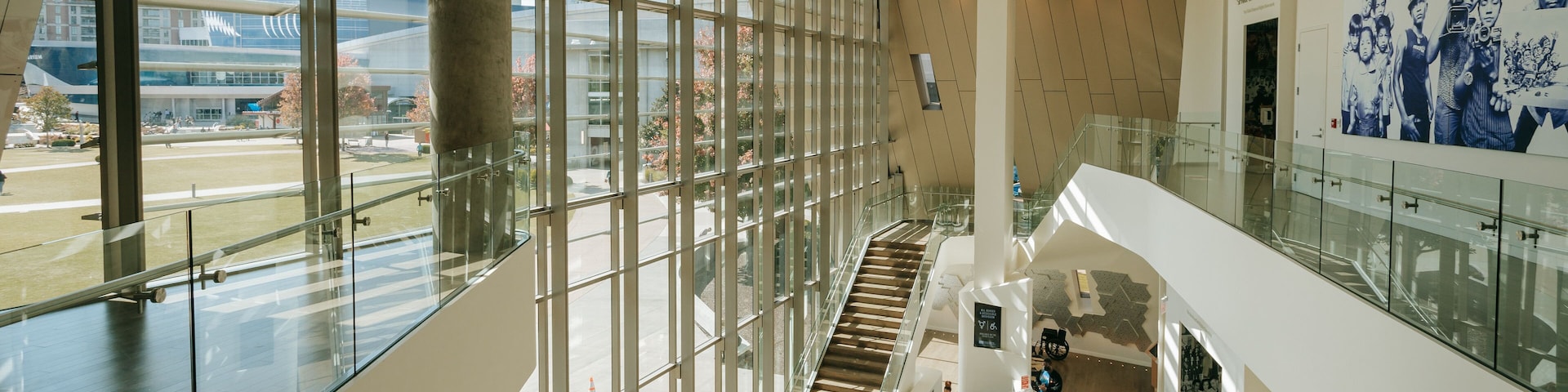 Center for Civil and Human Rights showing interior views