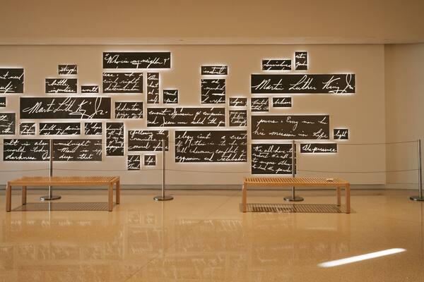 Center for Civil and Human Rights featuring interior views