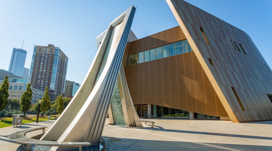 Center for Civil and Human Rights which includes modern architecture