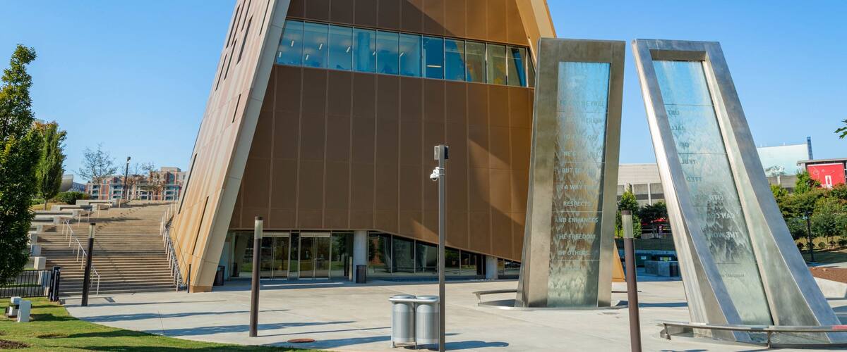 Center for Civil and Human Rights featuring modern architecture