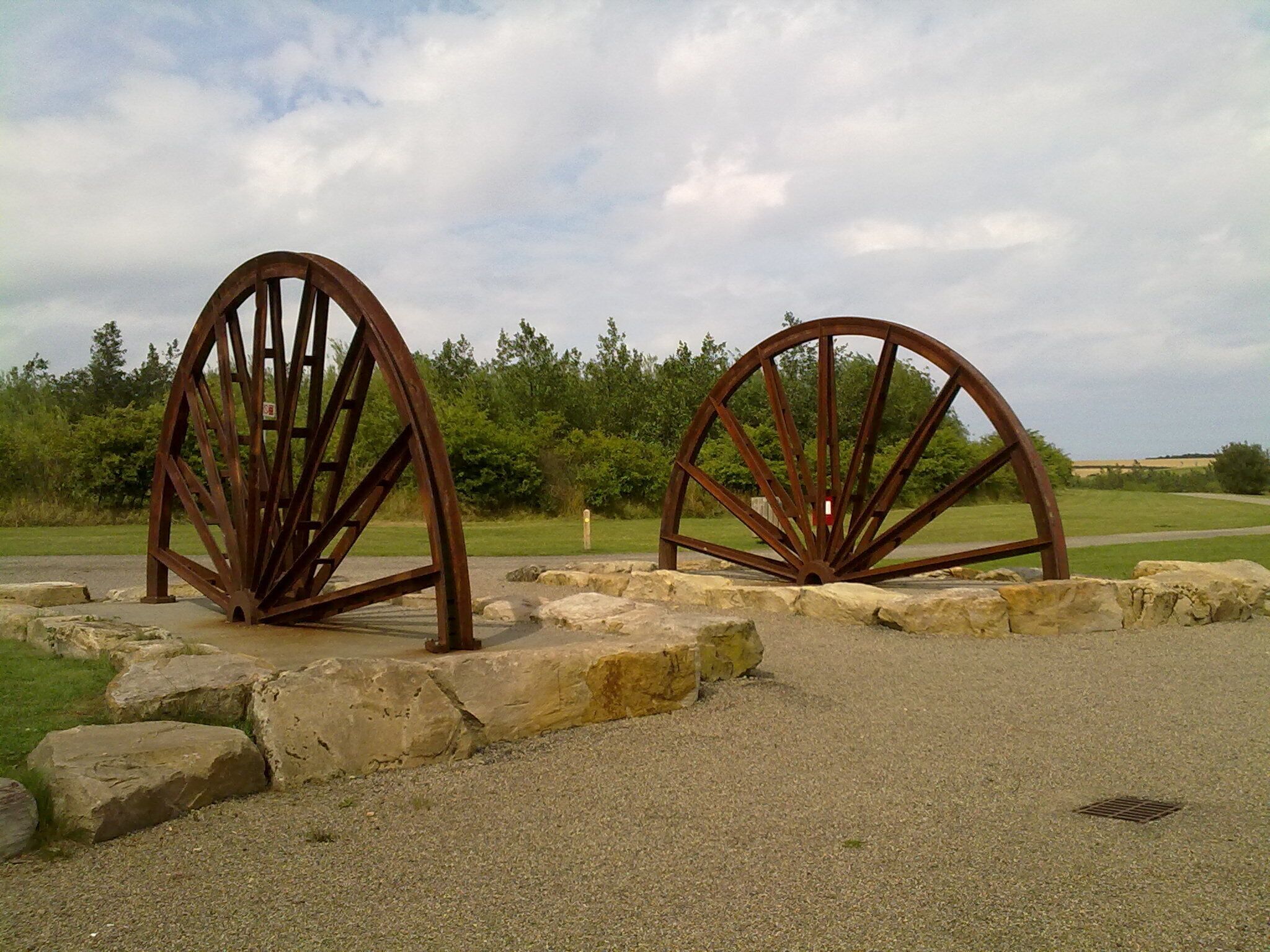Coal mine monument in Herrington Park by Safc_cal