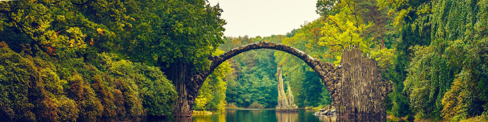 Rakotz bridge in Kromlau