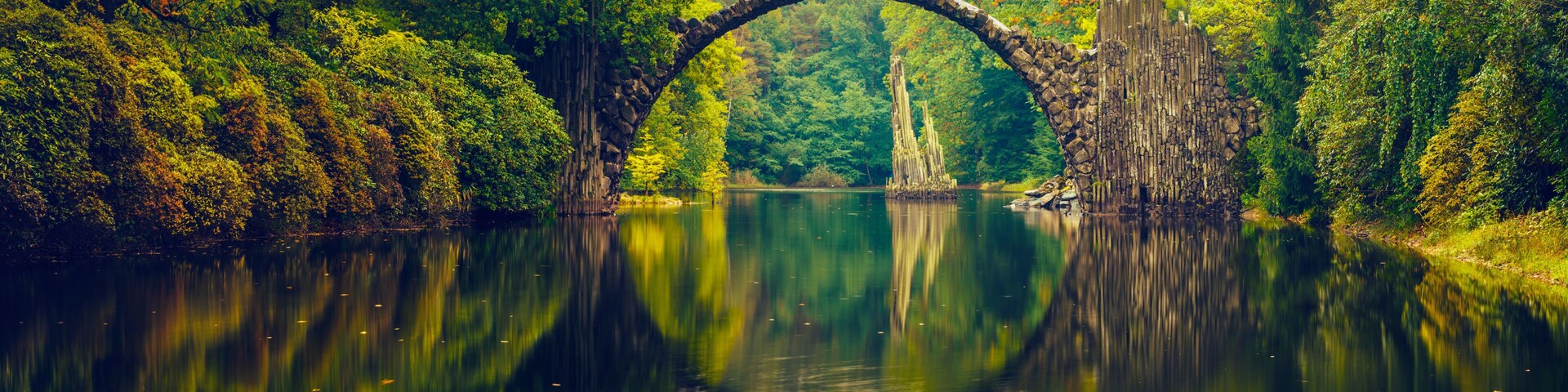 Rakotz bridge in Kromlau