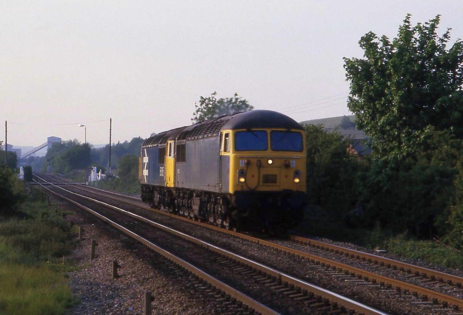 56022 & 56126 , Norwood Crossing