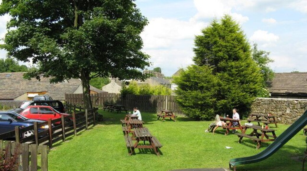 Beer Garden, Anchor Inn, Salterforth