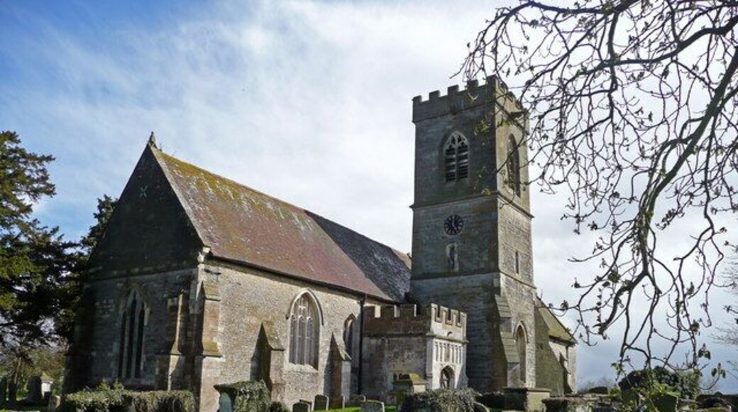 St. Laurence's church, Longney The village is established on what would have been an island in the Severn flood plain.