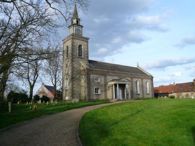 Church The All Saints Church at Bawdeswell, Norfolk