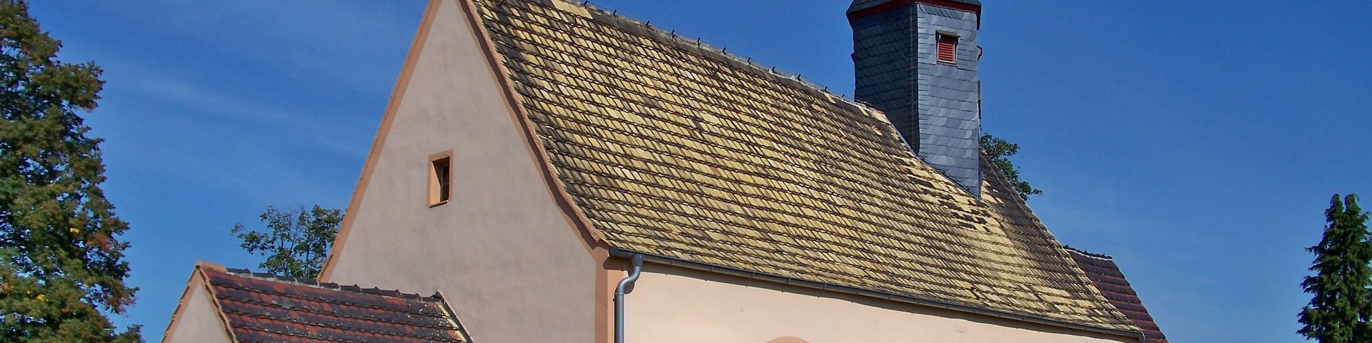 Kirche in Wöllnau/Gemeinde Doberschütz/Sachsen
