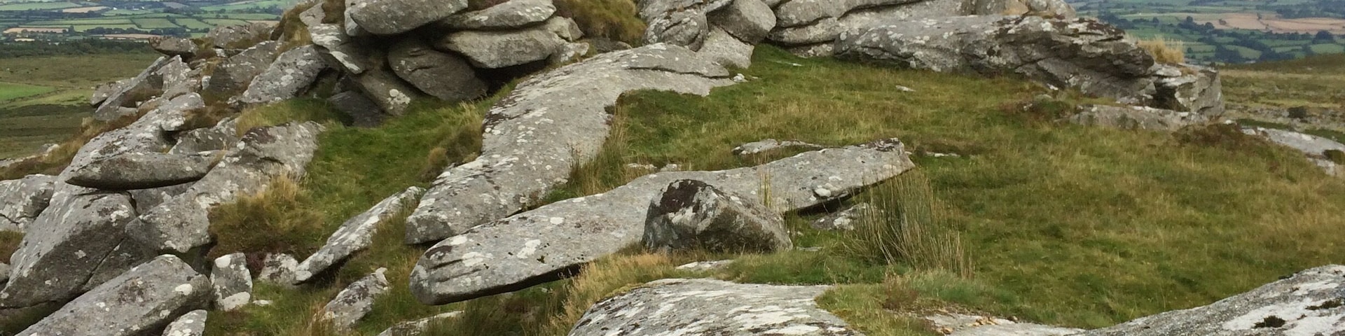 This is Kilmar Tor on Bodmin Moor, I walked from Minnions over the Cheese Ring, then on to Sharp Tor and on to Kilmar Tor. Took me about 4/1/2 hours, but I am in my 70's may be the young go faster.