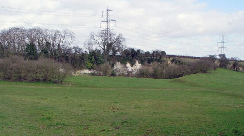 The Old Quarry, Skidby The quarry was for chalk, of which there is much available in the area.