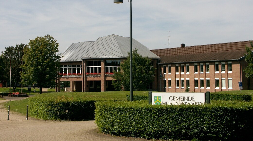 Town Hall of Hürtgenwald, Germany, in the village of Kleinhau