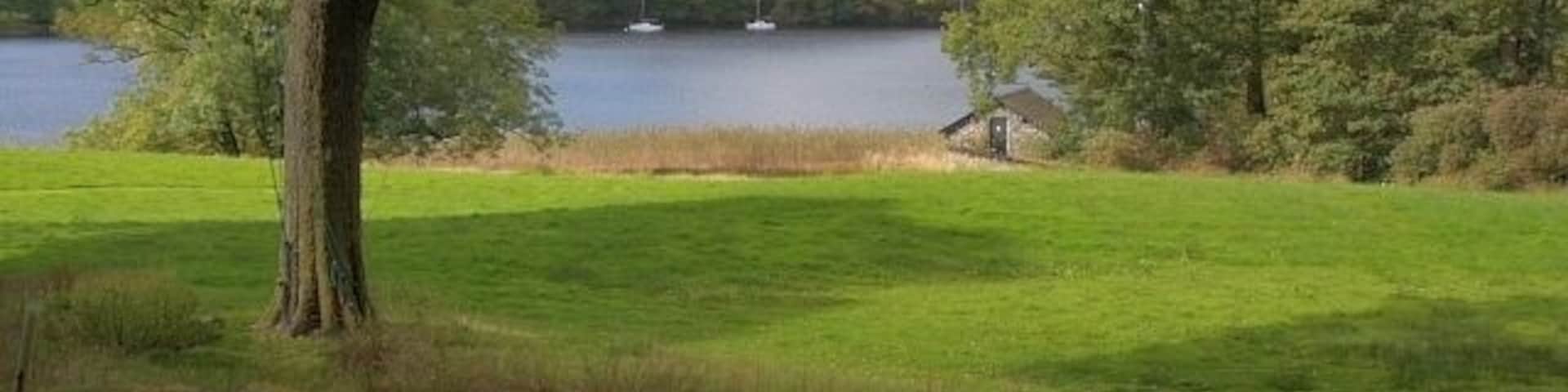 The Lake Through the Grounds of Water Park