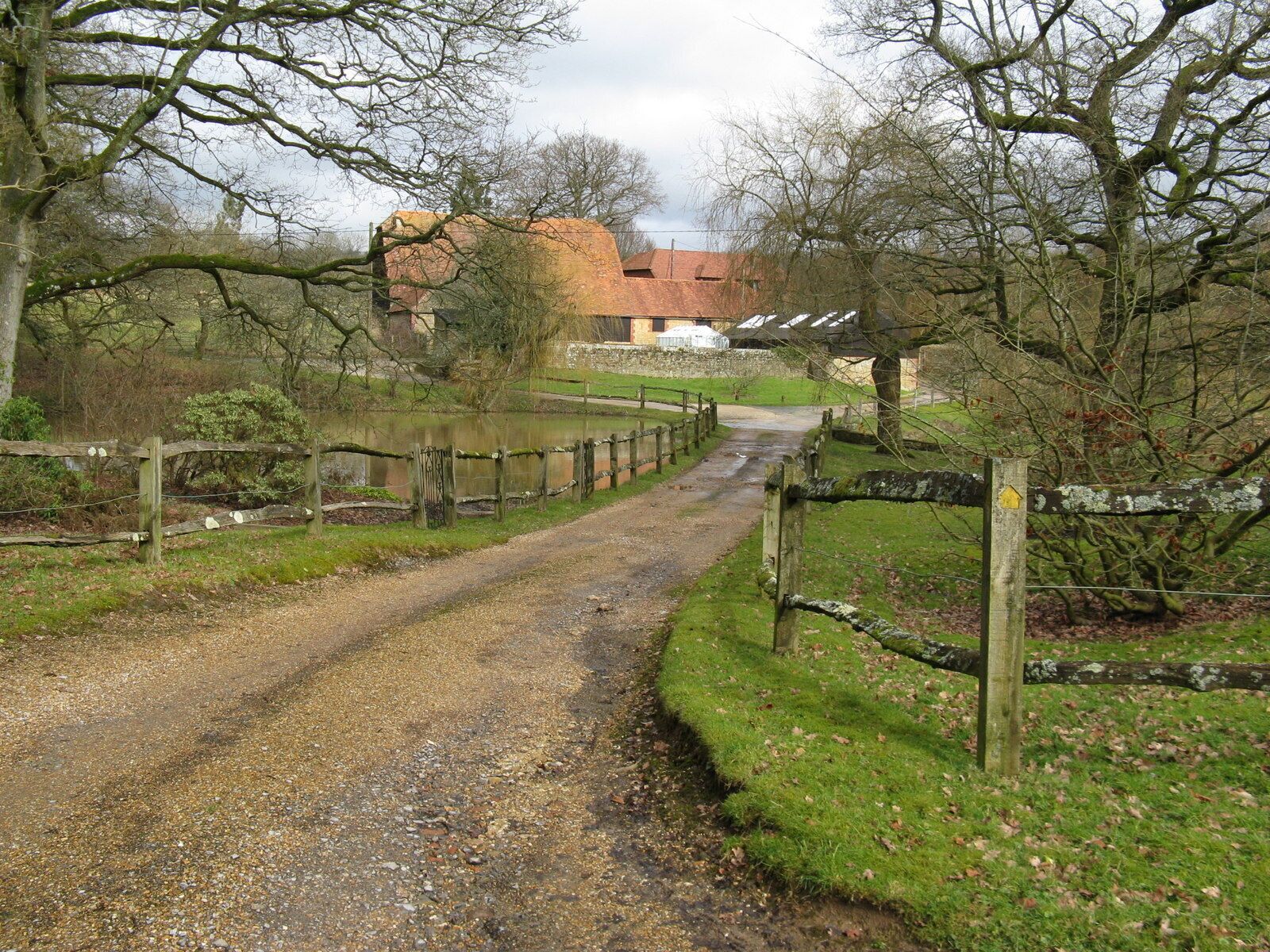Footpath to Park Farm
