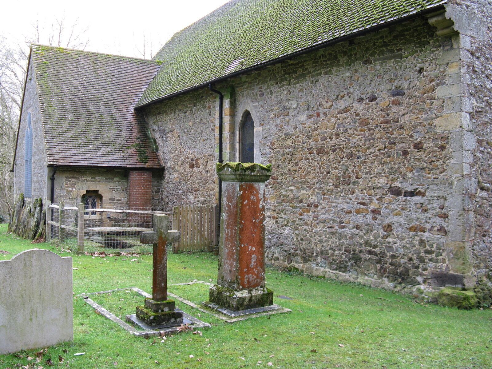 North wall of St Laurence