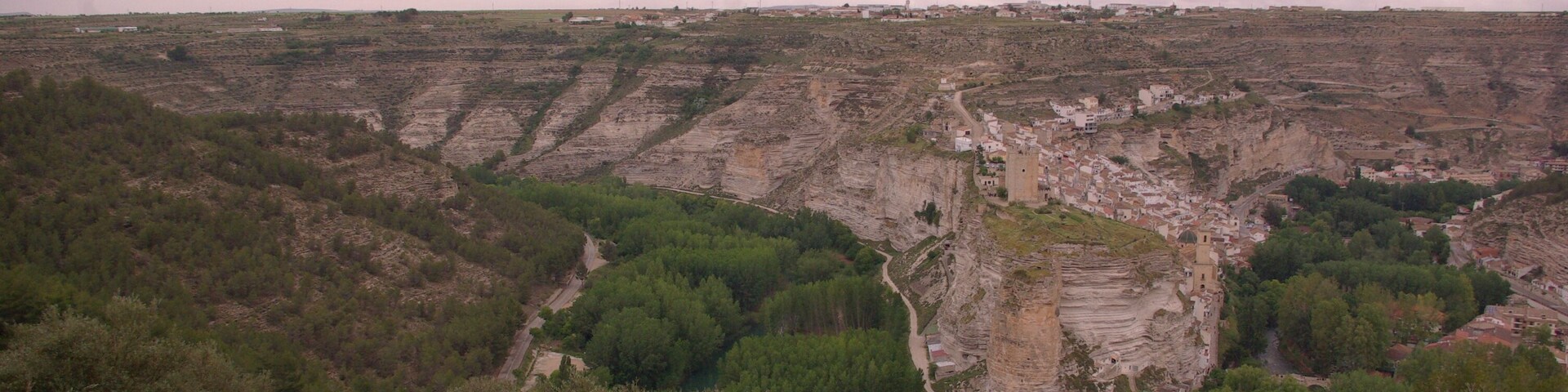 vista de alcalá del júcar 2 desde casas del cerro