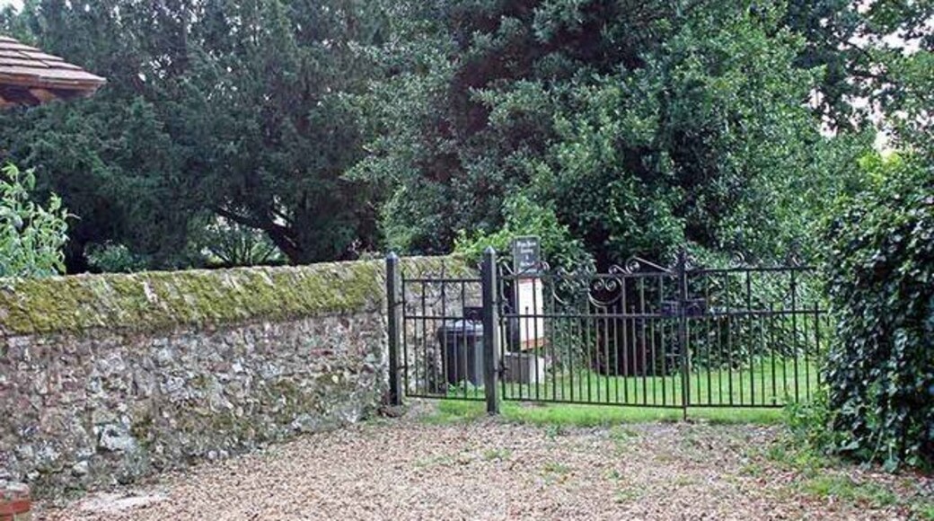 Gateway next All Saints Church, Hilgay, Norfolk