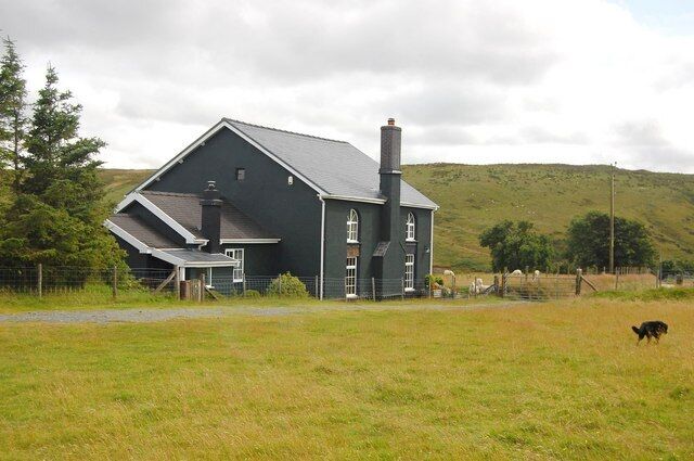 Capel Seion, Dylife This former chapel has been sensitively converted into a domestic house. It stands on its own at one end of the tiny village with a handful of cottages between it and the Star Inn at the other end. Once it was part of a thriving mining community of over 1000 population; in the 19th Century at the height of the lead mining here, there were four inns, several chapels, a church and a school - now nearly all disappeared.