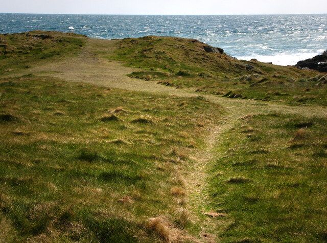Paths on St Michael's Isle