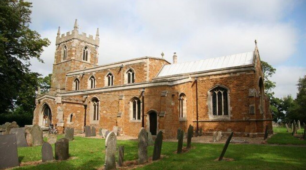 Parish church of St Mary the Virgin, Harby, Leicestershire, seen from the southeast