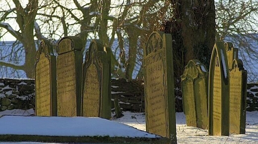 Gravestones, Kirby Hill Church