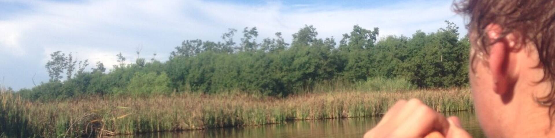 Lucky Pothole for duck season--fingers crossed!