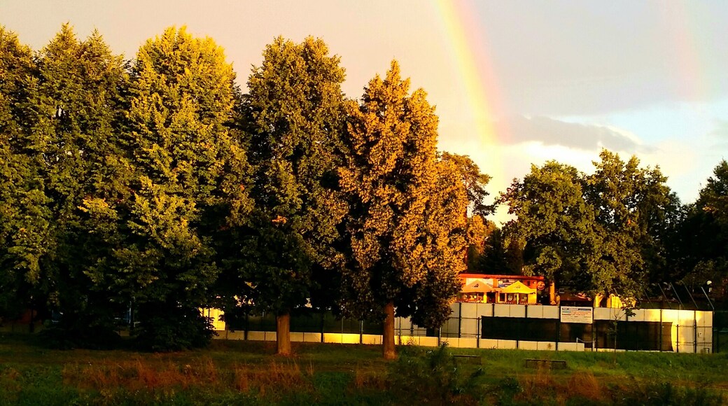 double rainbow after summer storm #LifeAtExpedia