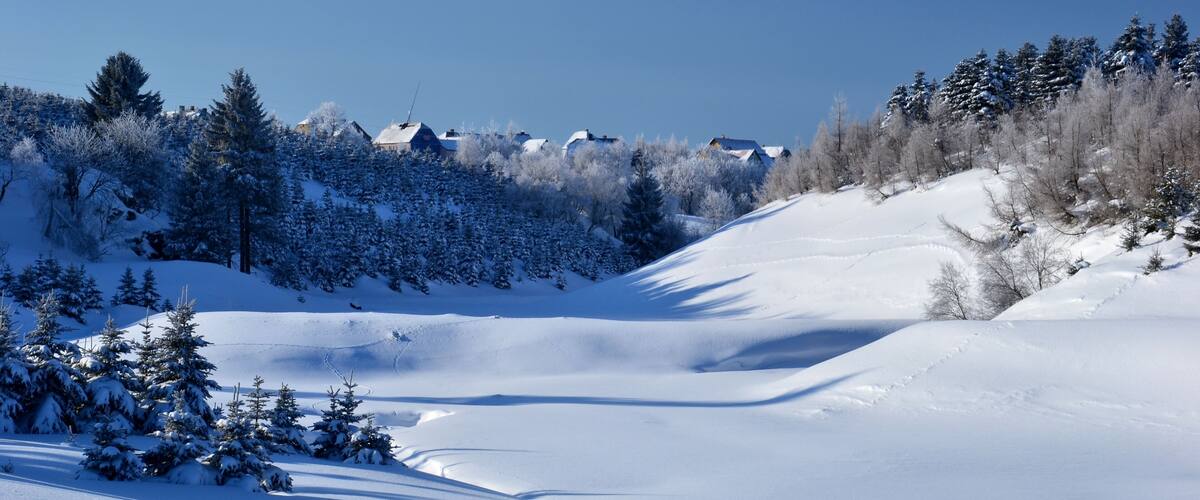 Přírodní park Bezručovo údolí - Bezručovo údolí pod Horou Svatého Šebestiána