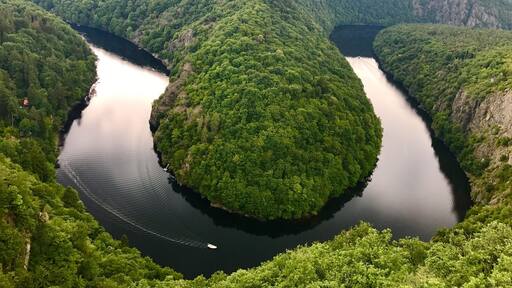 Stunning view on the top of the river Vltava, not far from Prague! #TroveOnTuesday #LifeAtExpedia