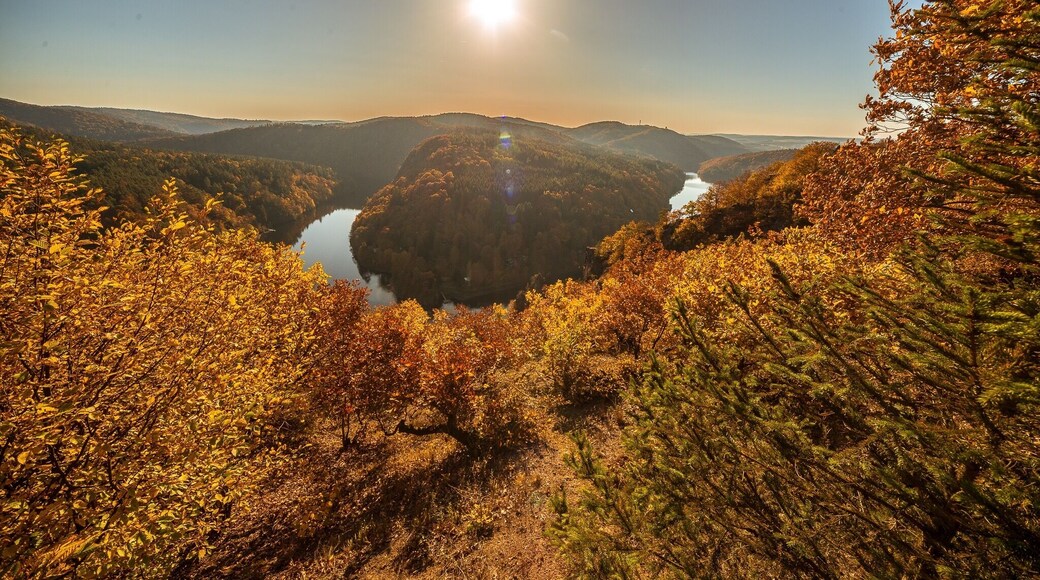 Have you ever heard Vltava (The Moldau), a symphonic poem written by Bedřich Smetana? This walk will let you see the landscape which inspired him to compose such an amazing piece of music. And although the landscape has changed a little bit from the Smetana times (he probably wouldn’t like the hydropower dams), it’s still beautiful. And in some parts, wild too.
One of the most beautiful views of the Vltava River can be seen from the place called Maj which you can find above the former Svatojánské currents, only a few dozen kilometers from Prague. The river turns into a horseshoe shape here, thus creating a virtually fascinating natural scenery. The outlook is situated on a rock towering high above the winding river Vltava, which flows through a deep rocky canyon between the cities of Slapy and Stechovice.
A few facts:
- Maj viewpoint is one of the most famous in the Czech Republic
- Smetana viewpoint is very close and also provide stunning views
- Teletin village is around 45 min. from Prague by car, free parking
- in case you don´t have a car: the bus leaves from Smichov station (be careful about the departure from Teletin, I think there are only 2 buses per day or something like that)
When the weather is bad, this walk can be slippery and somewhat dangerous, please do take care on the cliffs and use common sense! If you feel it might be too dangerous, it probably is!
#autumn #fallroadtrip #czechrepublic #golden #europe #river #amazingview #outdoors #hiking