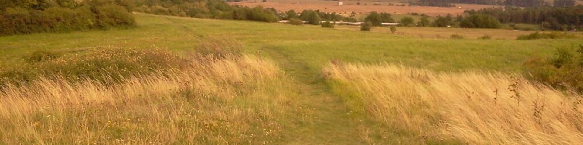 Cesta z letiště Teplice