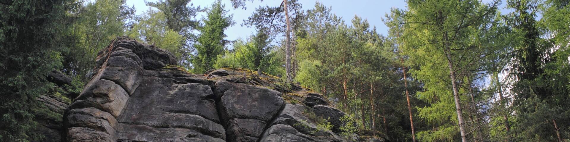 "Sloní skála" v Prysku