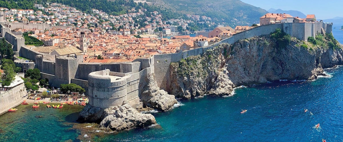 View of Dubrovnik from the Fort.