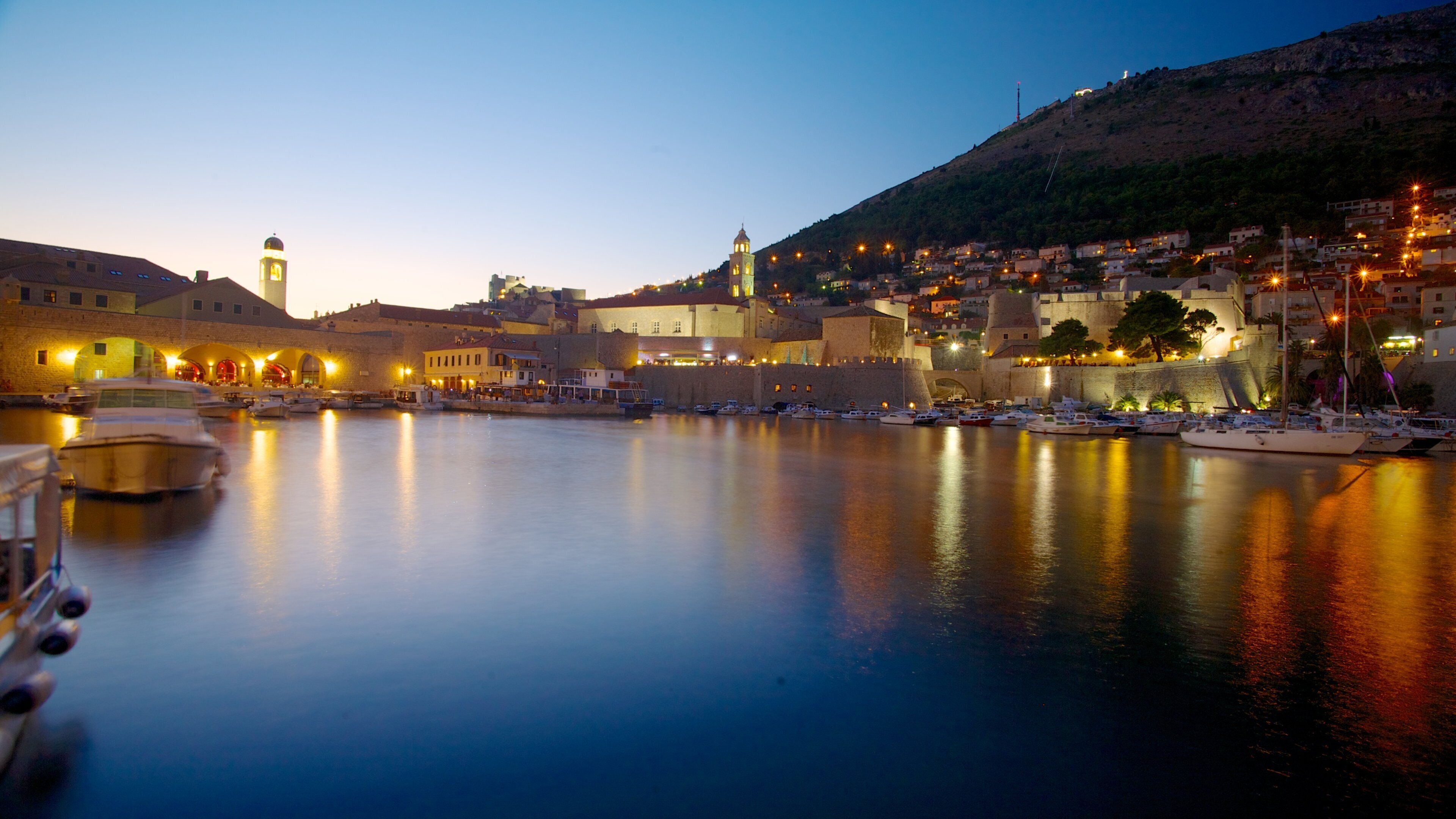 Dubrovnik - Southern Dalmatia which includes a bay or harbor, general coastal views and a marina