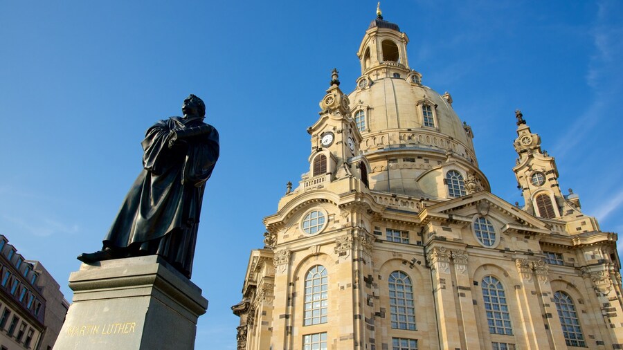 Dresde montrant patrimoine architectural