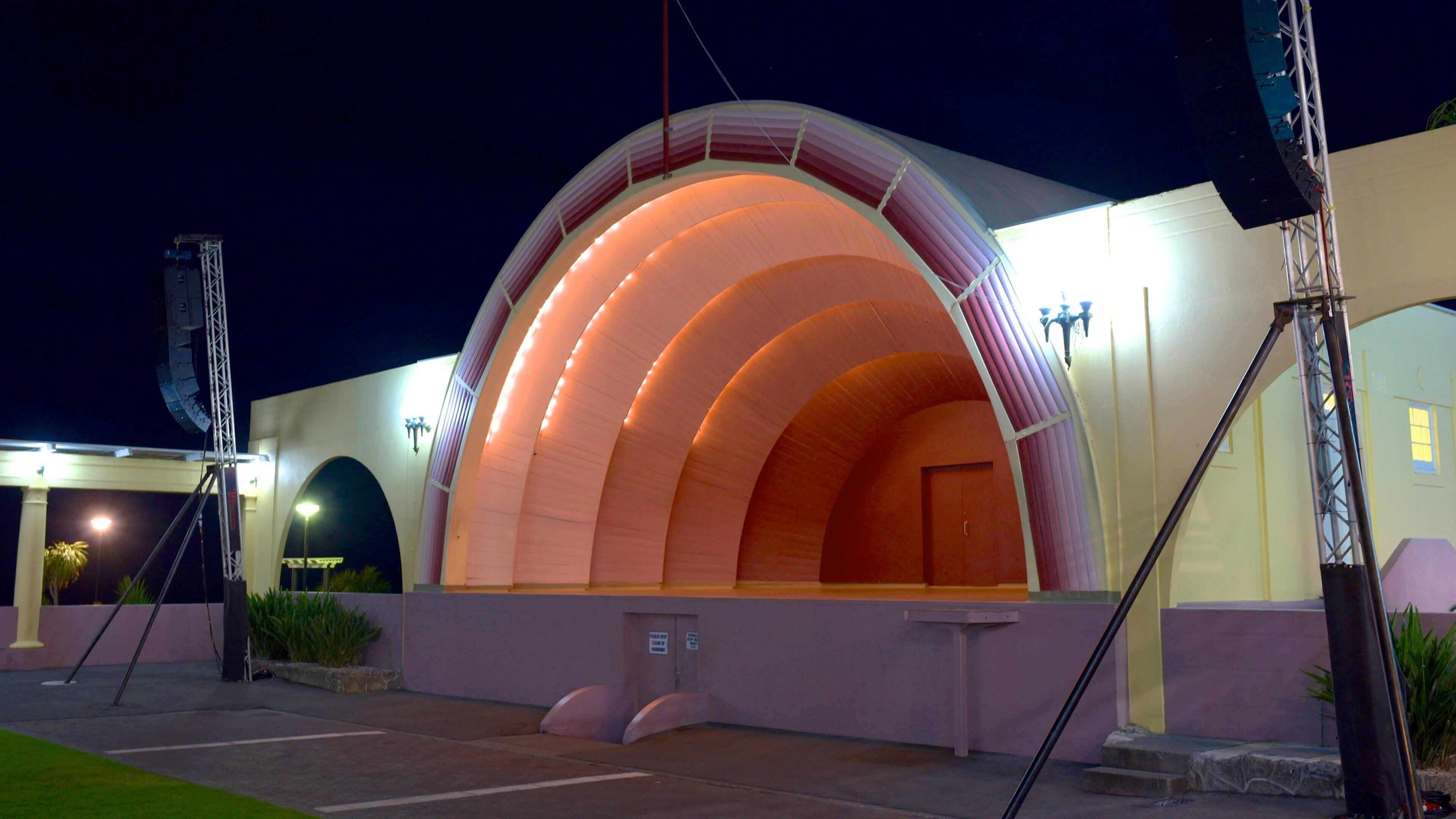 Napier featuring night scenes