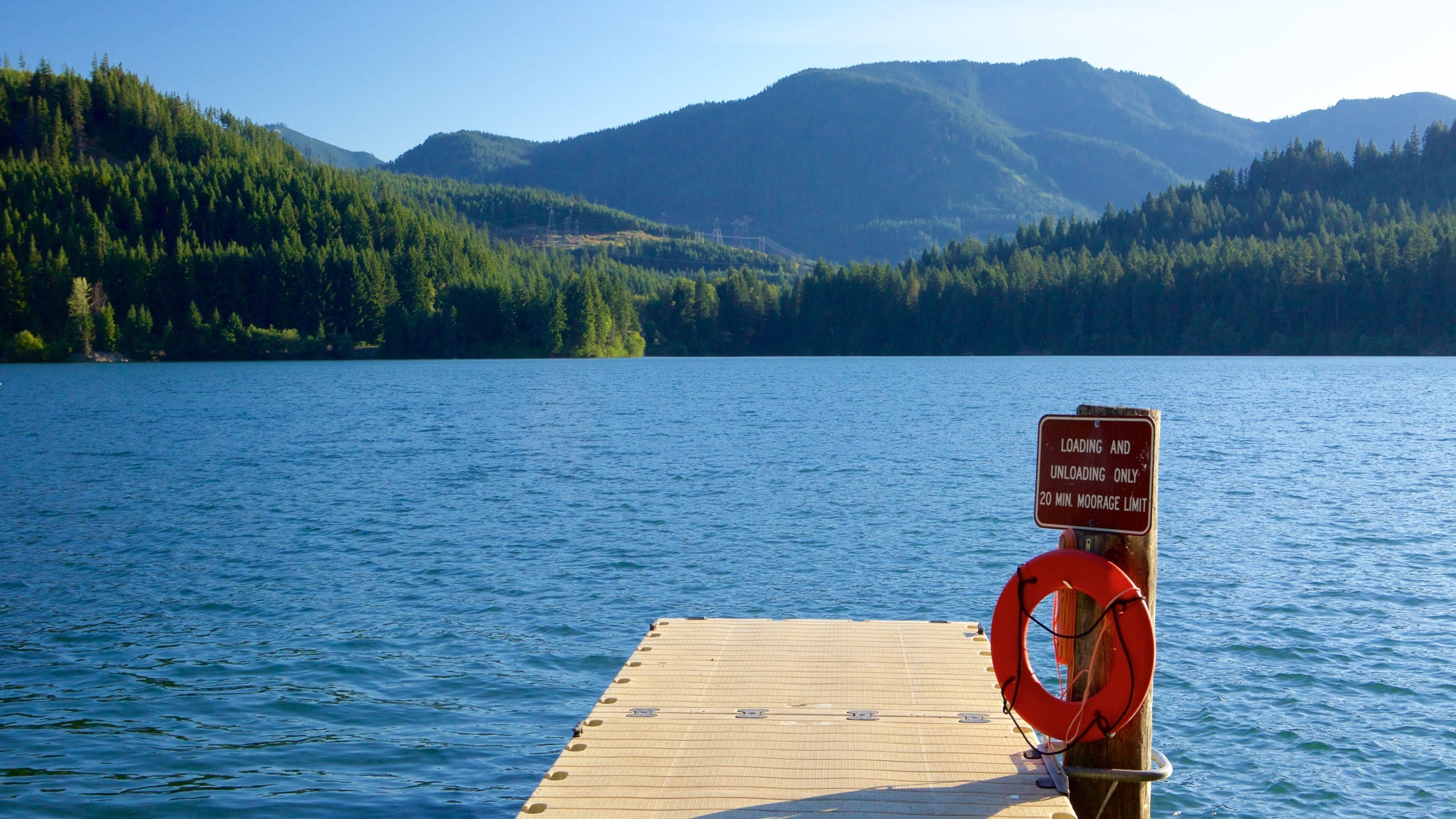 Central Washington which includes forests and a river or creek