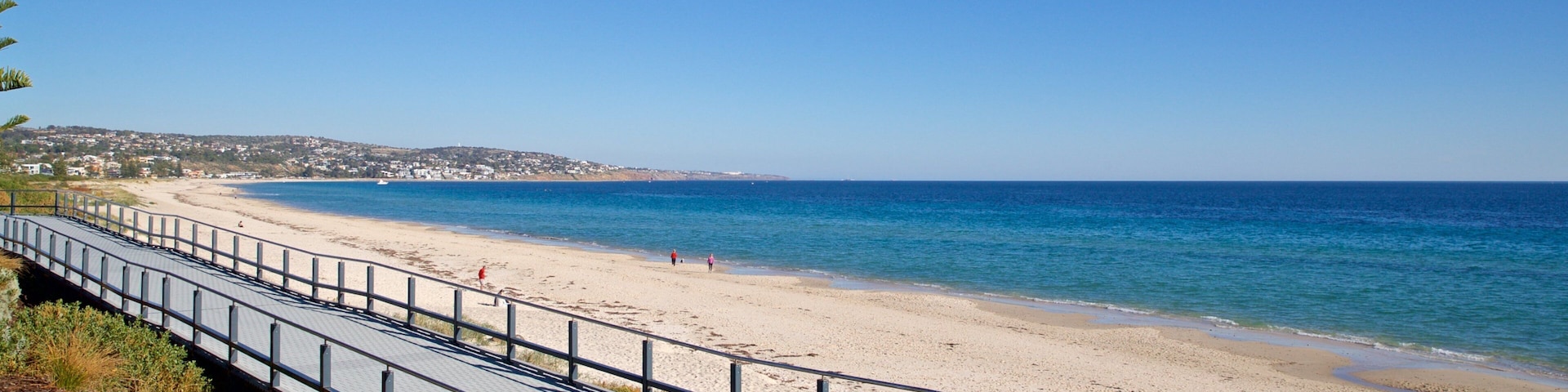 Brighton Beach which includes general coastal views and a sandy beach