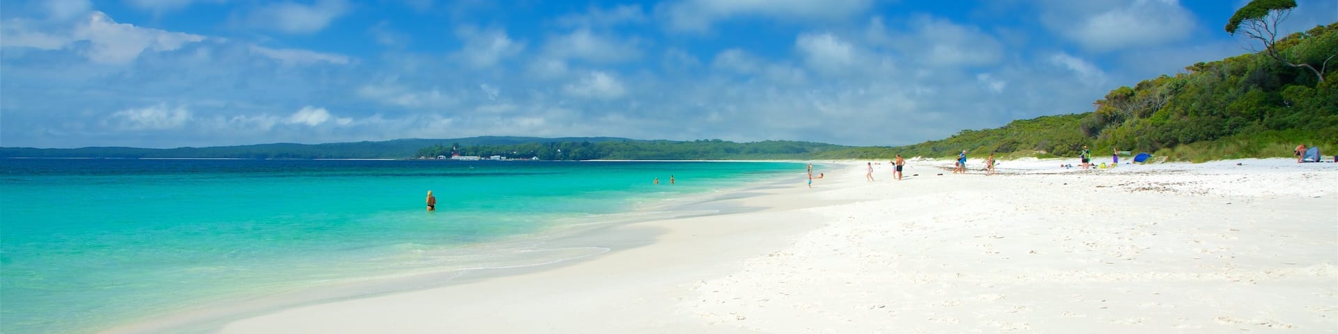 Jervis Bay National Park featuring general coastal views and a beach