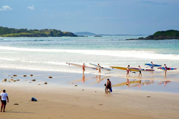 Park Beach featuring surfing, a sandy beach and general coastal views