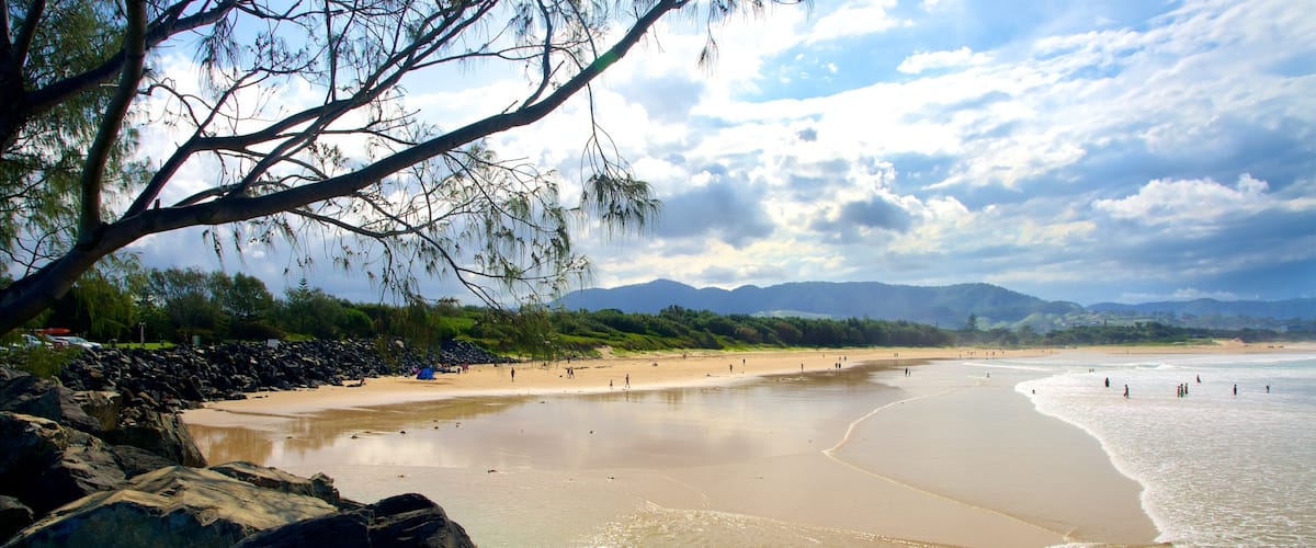Park Beach showing a beach and general coastal views